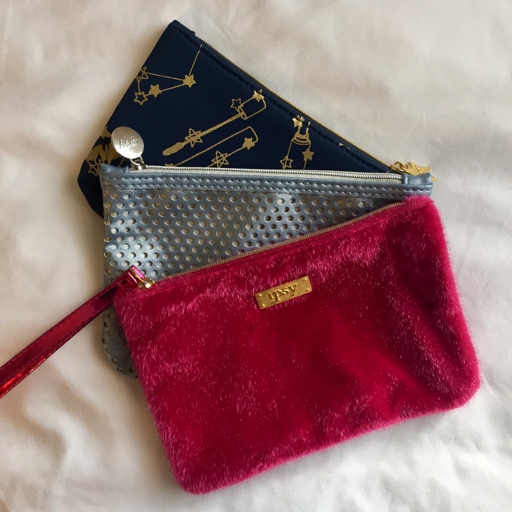 NWOT💄Bundle Of Versatile, Cute Ipsy Makeup Bags